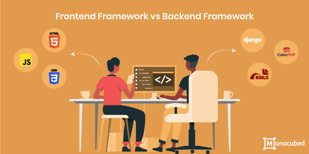 Difference between Frontend Frameworks and Backend Frameworks