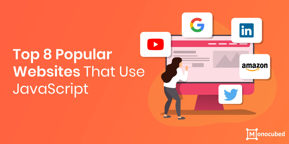 Popular websites that use javascript