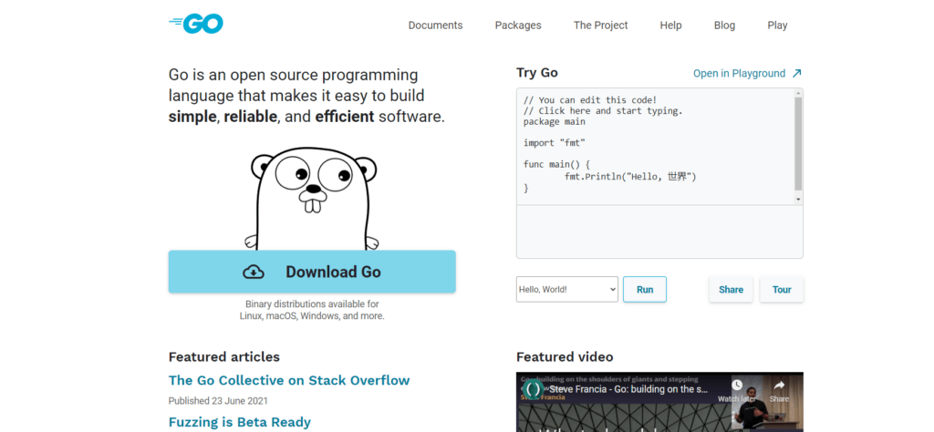 GoLang-programming-language