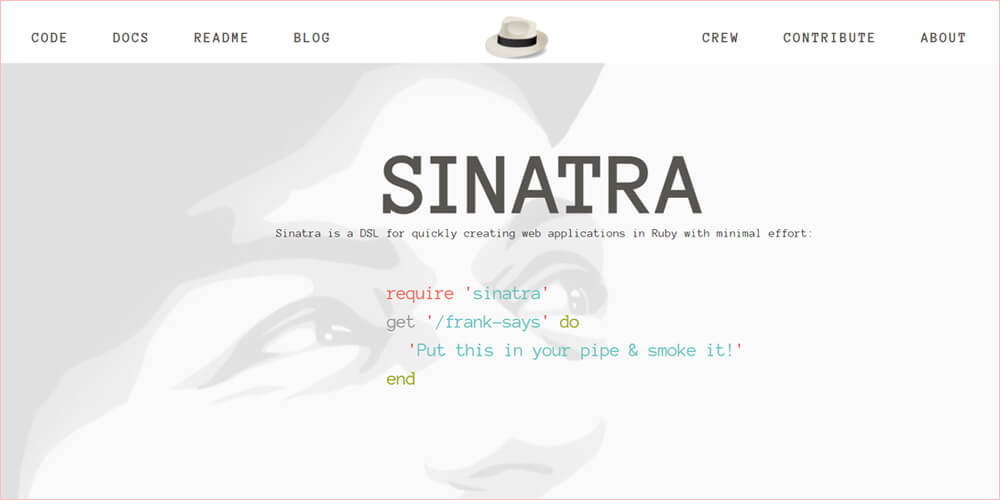 sinatra framework