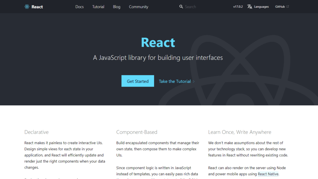 React library