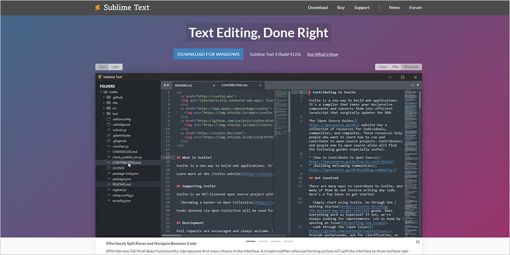 sublime text