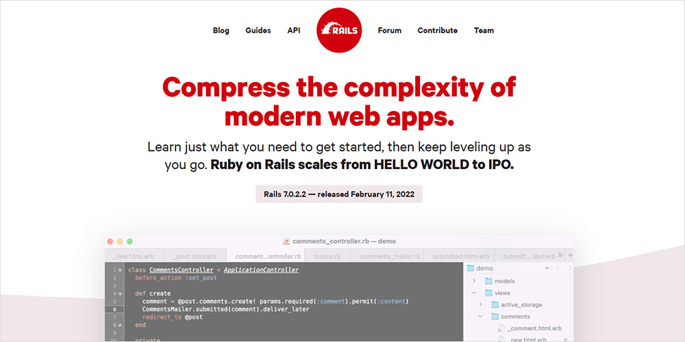 what is ruby on rails?