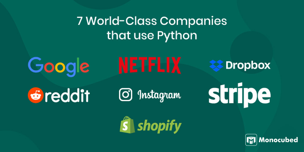 7 Popular Companies that prefer Python