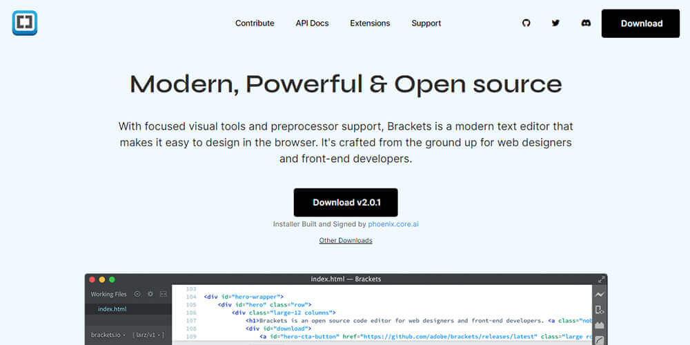 brackets framework