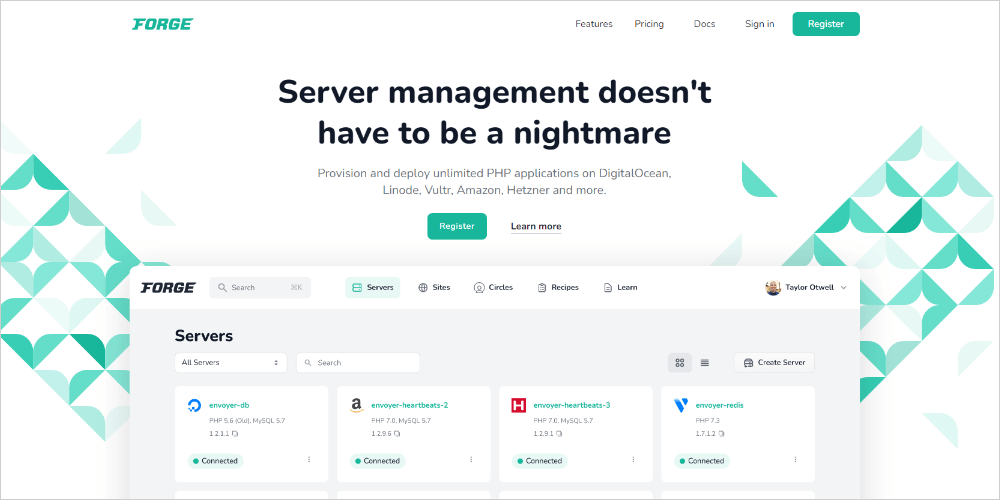 Forge Laravel