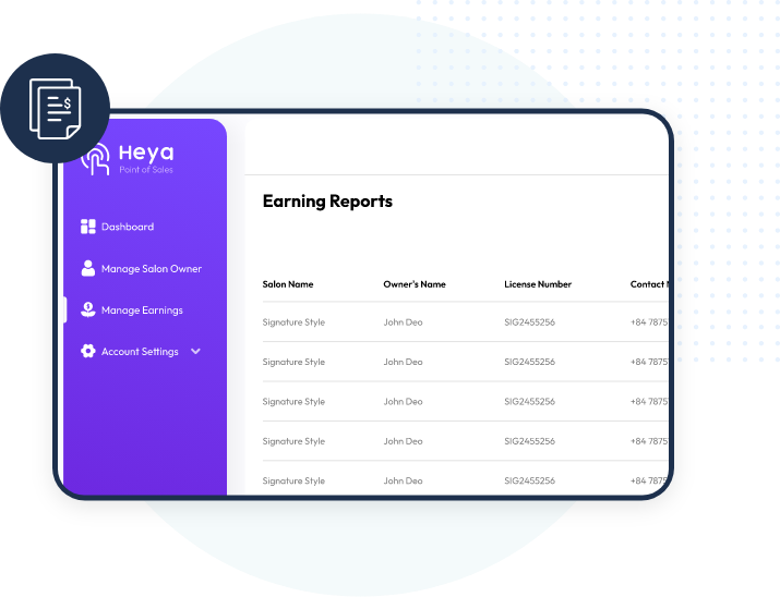 Earning Report