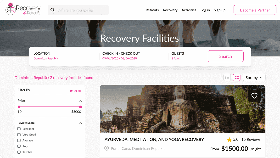 Recovery and Retreats