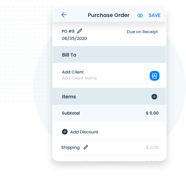 Purchase Orders