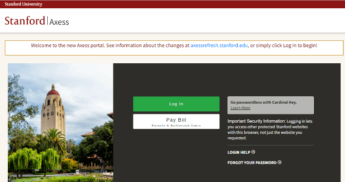 Stanford University Student and Faculty Portal