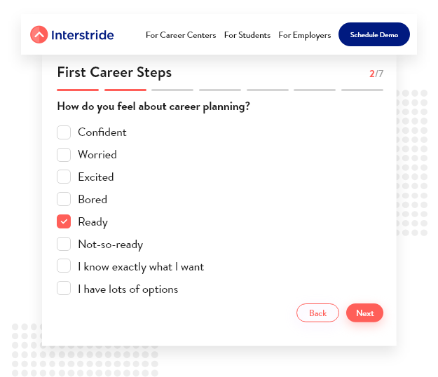 Career Planning Functionality