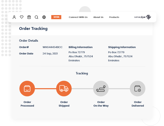 Order Tracking