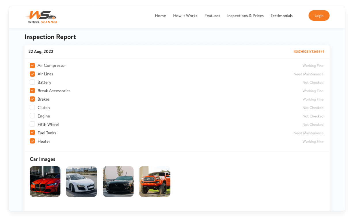 WheelScanner Website