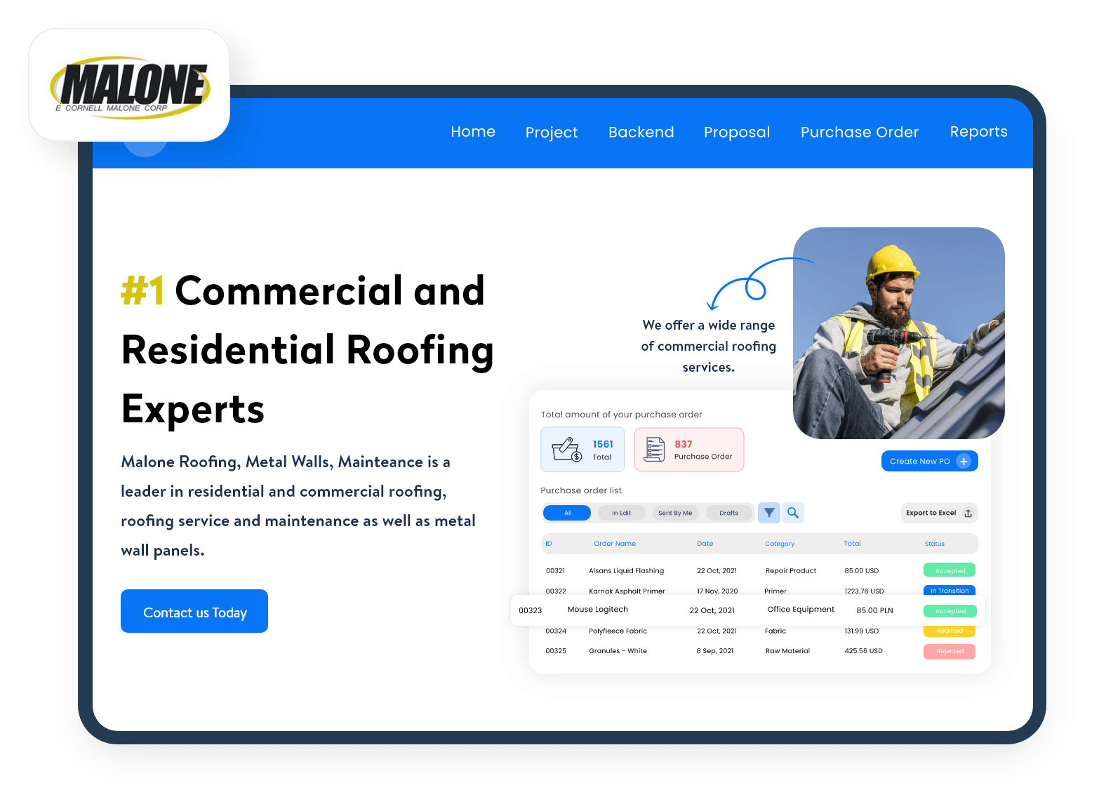 Roofing CRM Software