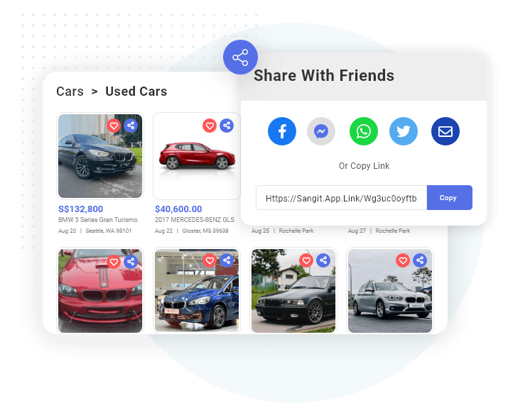 Share Posts with Friends