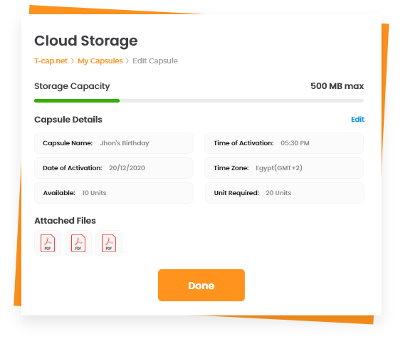 Add Your Memories to Cloud Storage