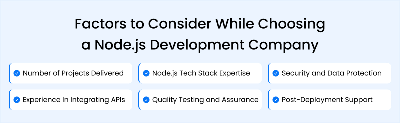 Important Factors for Choosing a Node.js Development Company