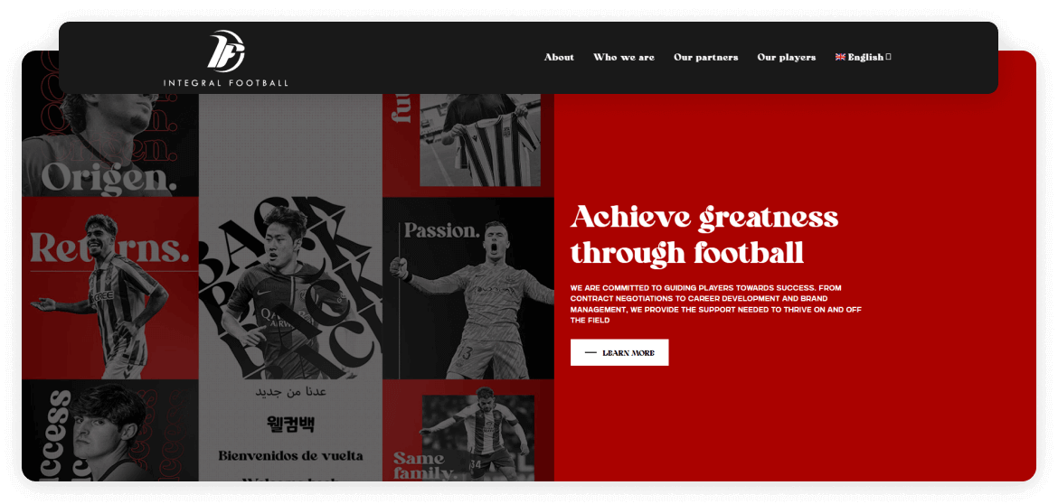 Football Talent Management Agency