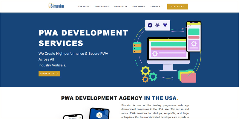 top progressive web app development company