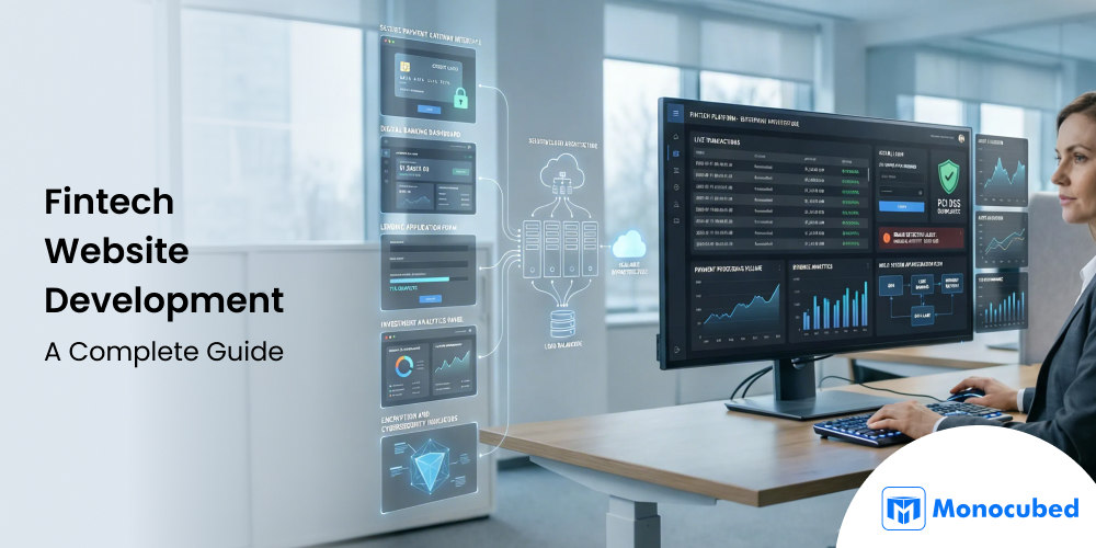 Fintech Website Development