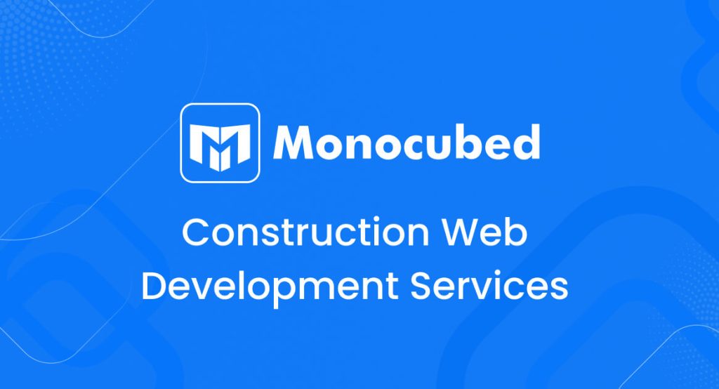 Construction web development services