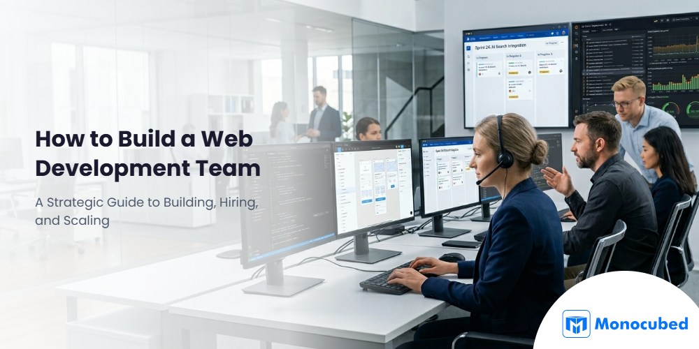 How to build a web development team